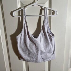 Lululemon white align tank. Size 0.